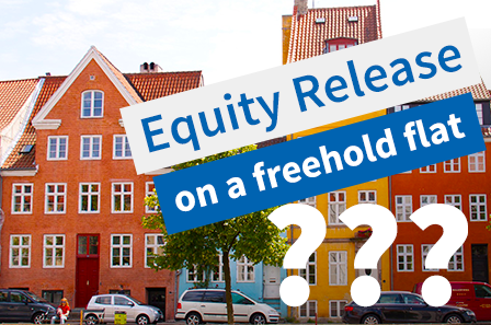 Can you get equity release on a freehold flat?