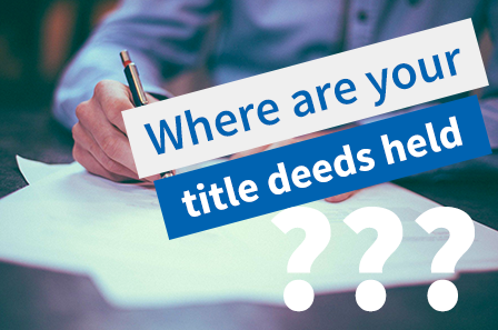 Who holds the property Title Deeds with an Equity Release plan?