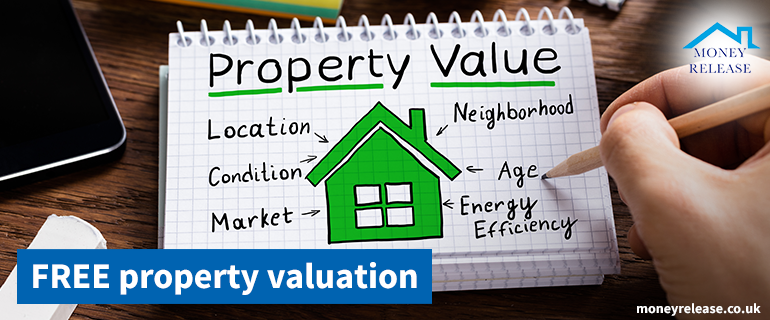 Free equity release property valuations