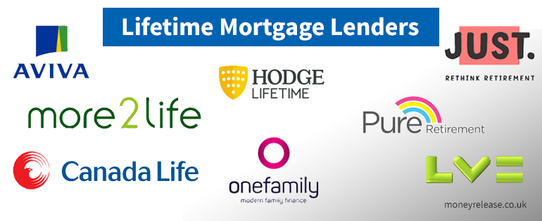 Lifetime mortgage lenders